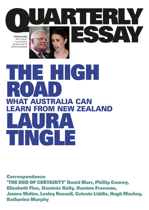 Quarterly Essay 80 The High Road 