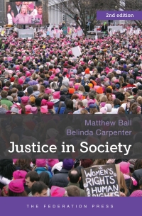 Cover image: Justice in Society 2nd edition 9781760021979