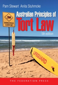 Cover image: Australian Principles of Tort Law 5th edition 9781760023355