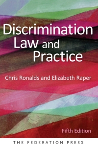 Cover image: Discrimination Law and Practice 5th edition 9781760021986