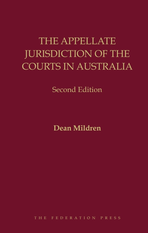 The Appellate Jurisdiction of the Courts in Australia 