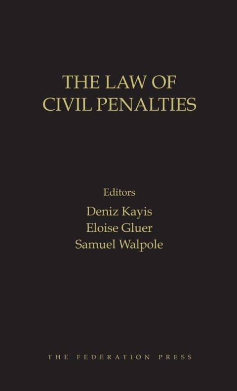 Cover image for book The Law of Civil Penalties