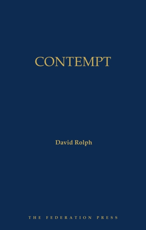 Cover image for book Contempt