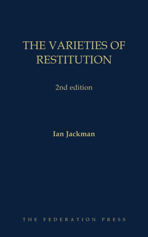 The Varieties of Restitution 