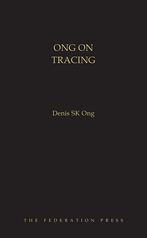 Cover image for book Ong On Tracing