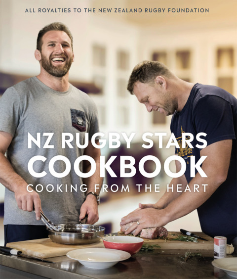Cover image for book NZ Rugby Stars Cookbook