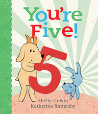 Omslagafbeelding: You're Five! 9781760291310