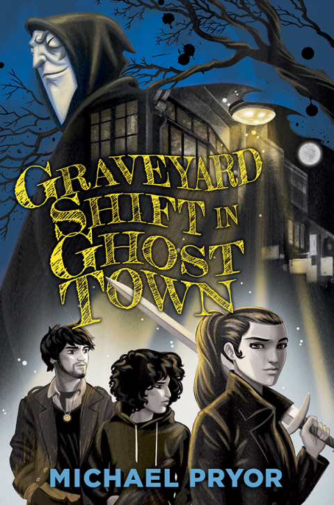 Cover image for book Graveyard Shift in Ghost Town