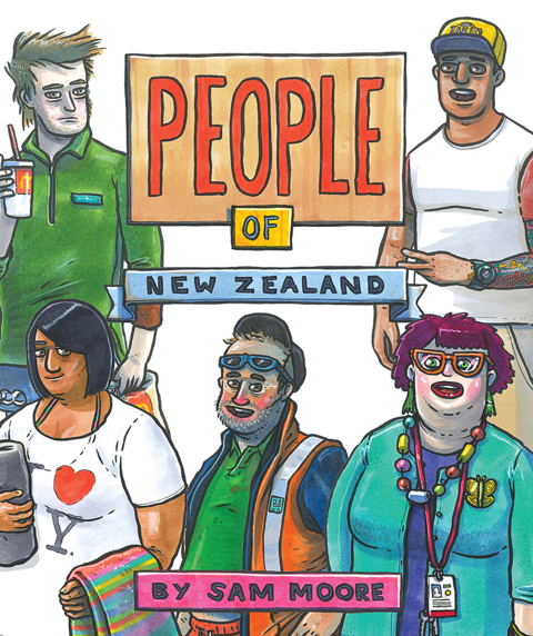 Cover image for book People of New Zealand