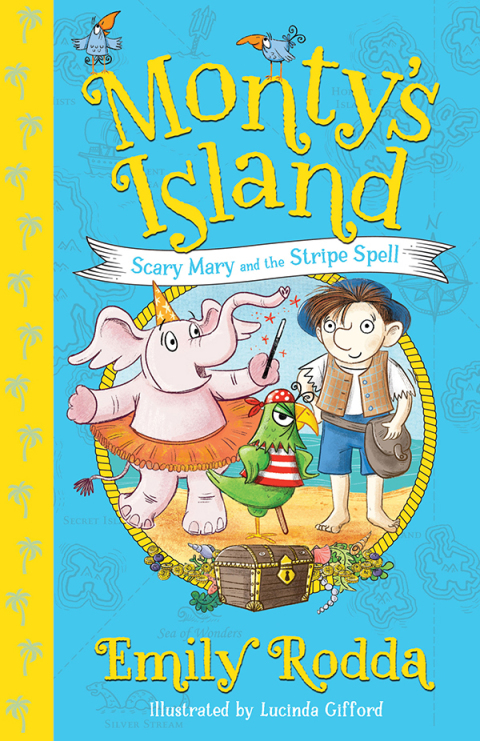 Cover image for book Scary Mary and the Stripe Spell: Monty's Island 1