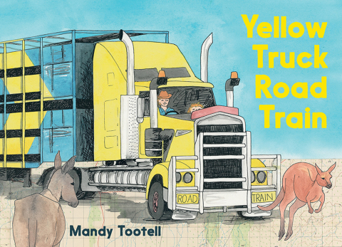 Cover image for book Yellow Truck Road Train