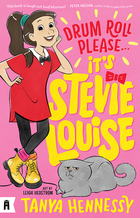Cover image for book Drum Roll Please, It's Stevie Louise