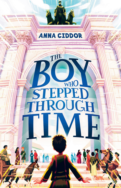 Cover image for book The Boy Who Stepped Through Time