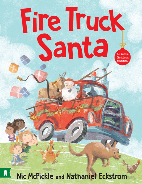 Cover image for book Fire Truck Santa