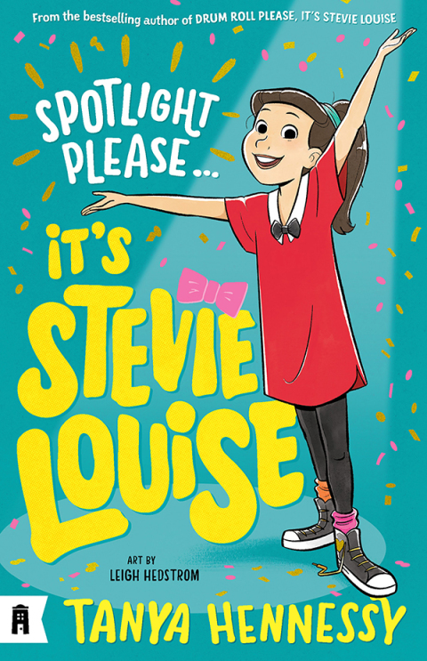 Cover image for book Spotlight Please, It's Stevie Louise