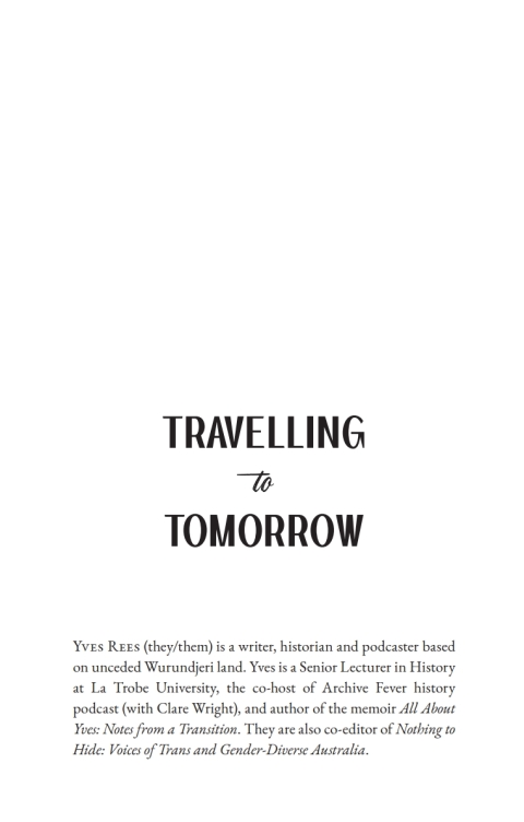 Cover image for book Travelling to Tomorrow