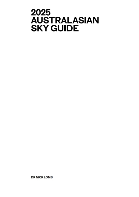 Cover image for book 2025 Australasian Sky Guide
