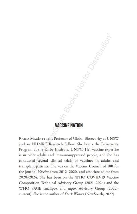 Cover image for book Vaccine Nation