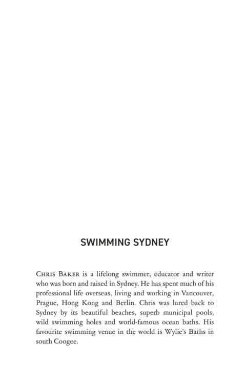 Cover image for book Swimming Sydney
