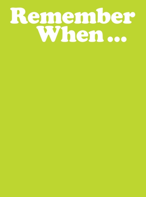 Cover image for book Remember When...