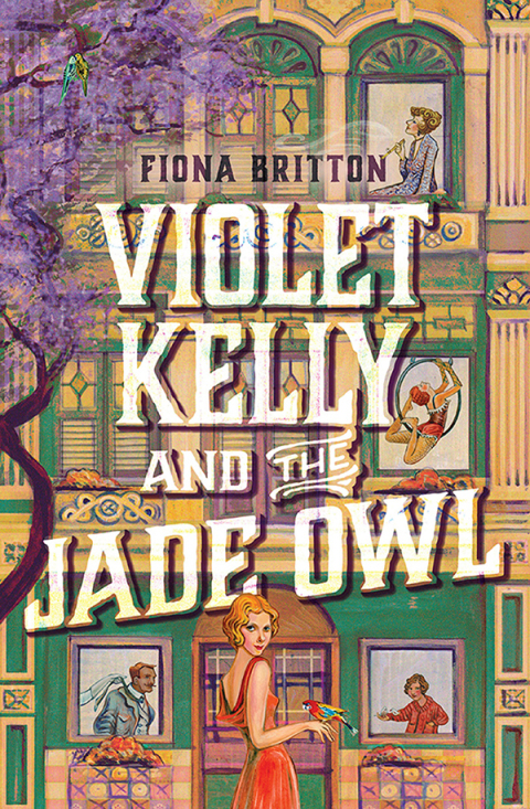 Cover image for book Violet Kelly and the Jade Owl