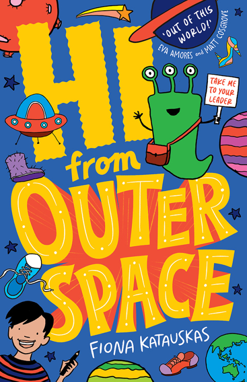 Cover image for book Hi From Outer Space