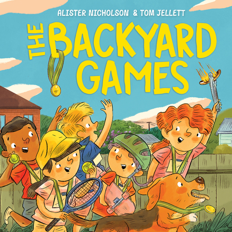 Cover image for book The Backyard Games