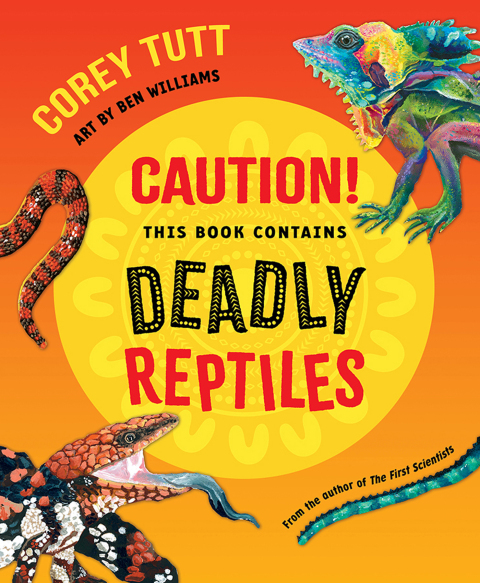 Cover image for book Caution! This Book Contains Deadly Reptiles