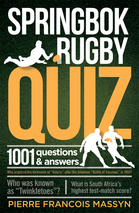Cover image for book Springbok Rugby Quiz