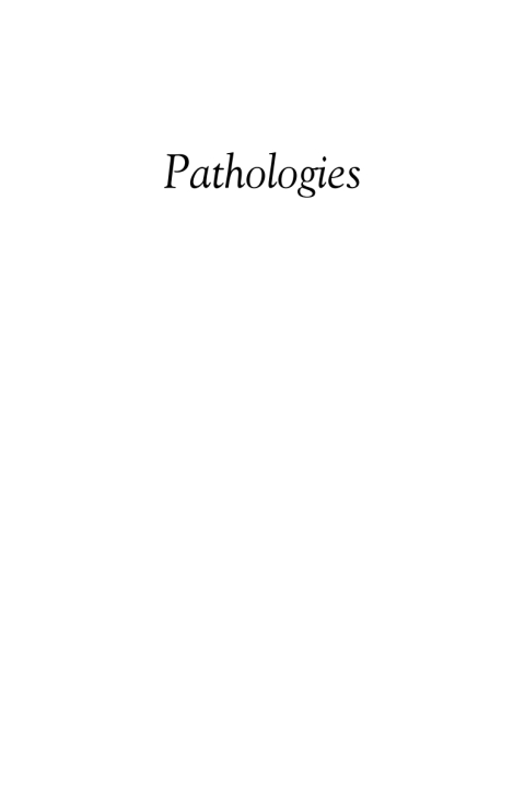 Cover image for book Pathologies
