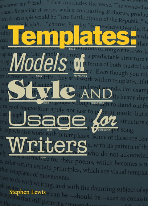 Cover image for book Templates: A Guide to Writing Sentences