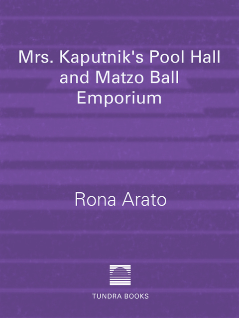 Cover image for book Mrs. Kaputnik's Pool Hall and Matzo Ball Emporium