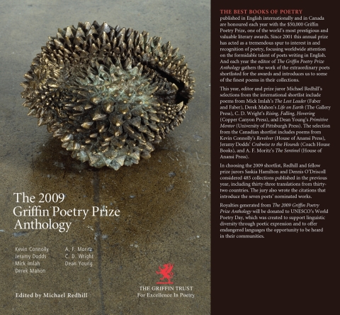 Cover image for book The Griffin Poetry Prize 2009 Anthology