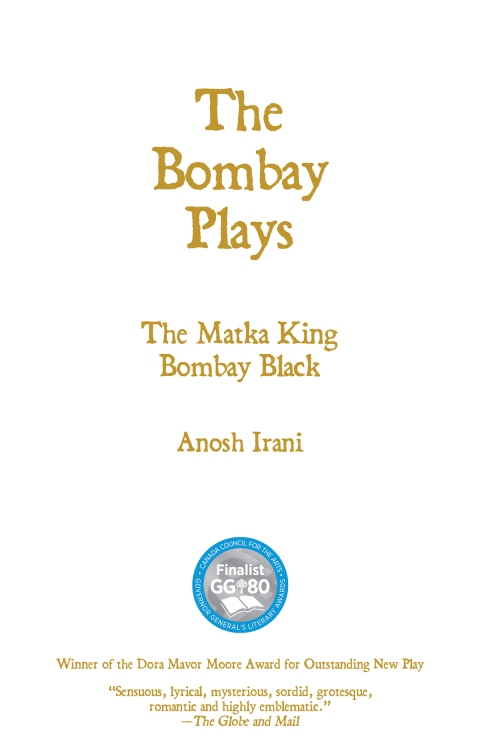 Cover image for book The Bombay Plays