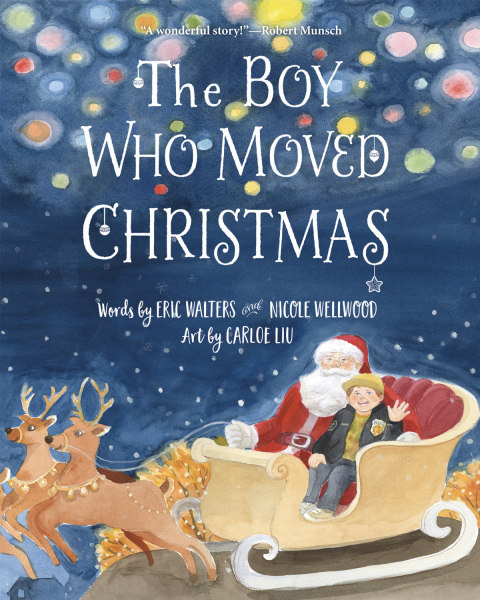 Cover image for book The Boy Who Moved Christmas