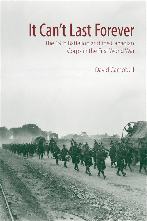 Cover image for book It Can't Last Forever