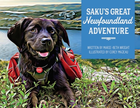 Cover image for book Saku's Great Newfoundland Adventure