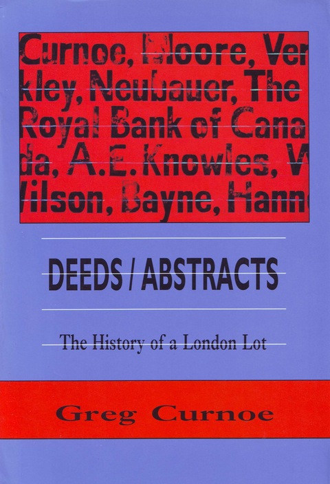 Cover image for book Deeds/Abstracts