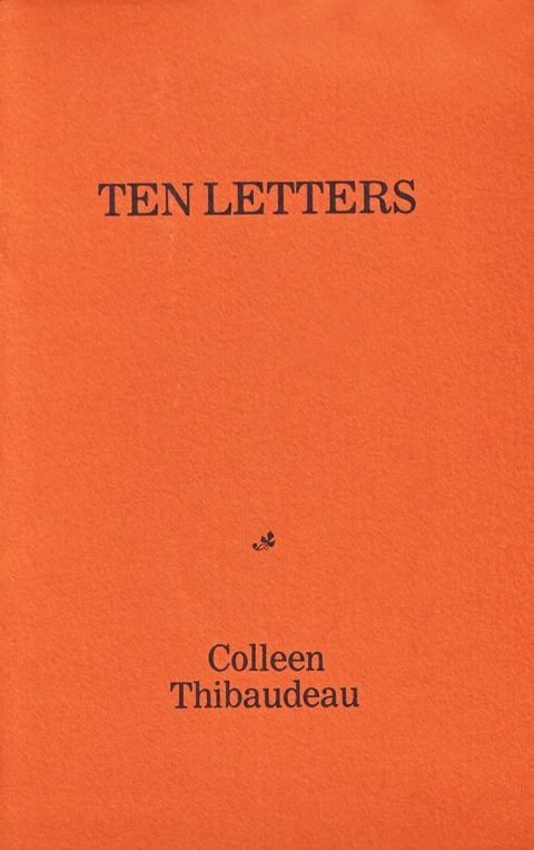 Cover image for book Ten Letters