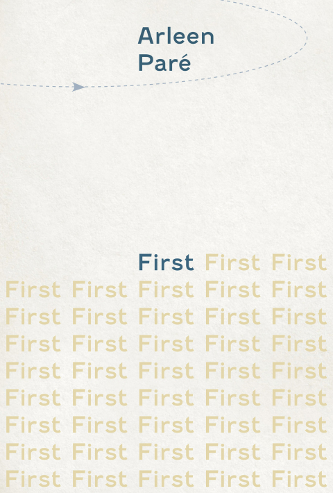 Cover image for book First