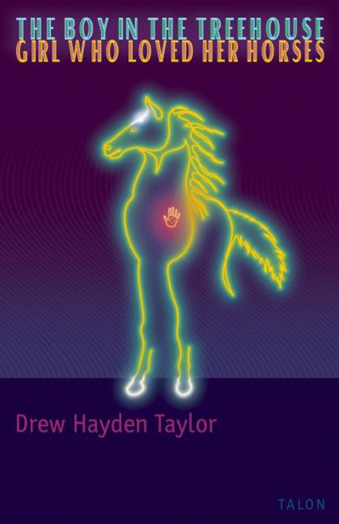 Cover image for book The Boy in the Treehouse / The Girl Who Loved Her Horses