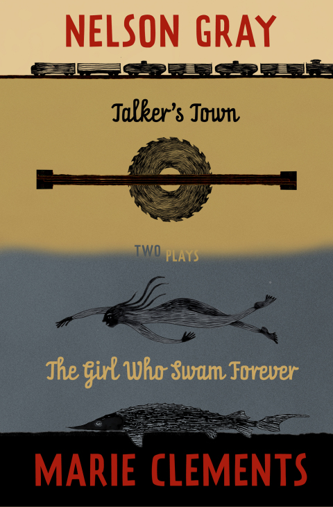 Cover image for book Talker's Town and The Girl Who Swam Forever