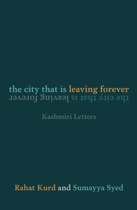 Cover image for book The City That Is Leaving Forever