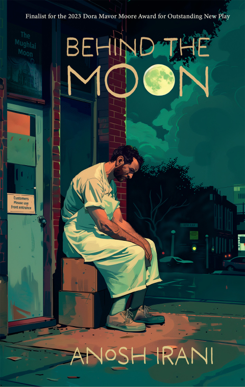 Cover image for book Behind the Moon