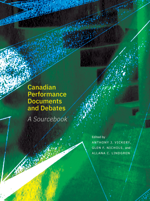 Cover image for book Canadian Performance Documents and Debates