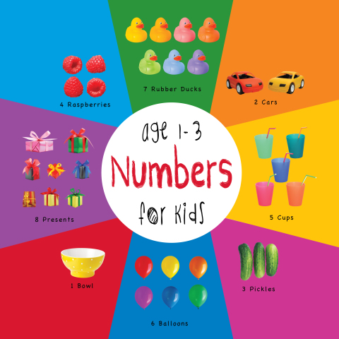 Cover image for book Numbers for Kids age 1-3 (Engage Early Readers: Children's Learning Books)