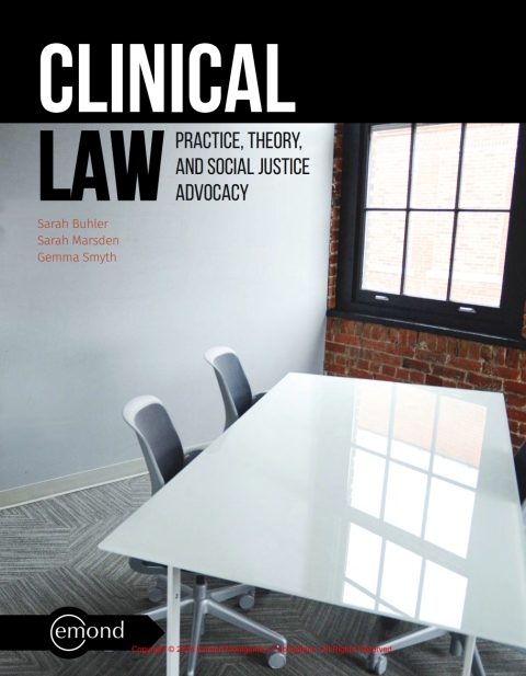 Cover image for book Clinical Law: Practice, Theory, and Social Justice Advocacy