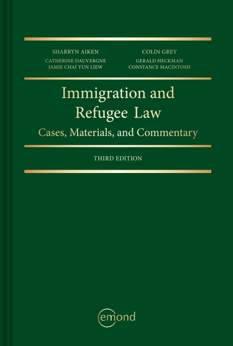 Cover image for book Immigration and Refugee Law: Cases, Materials, and Commentary