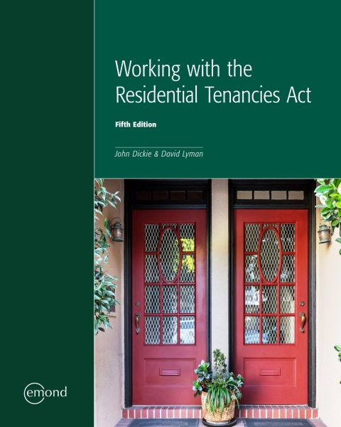 Cover image for book Working with the Residential Tenancies Act