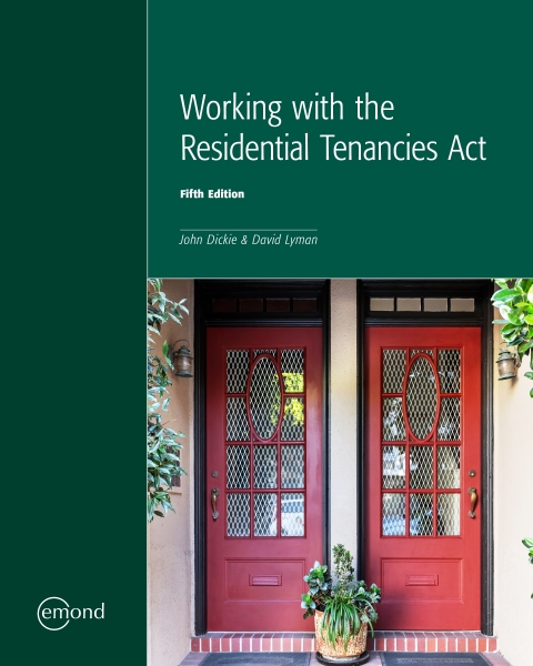 Cover image for book Working with the Residential Tenancies Act